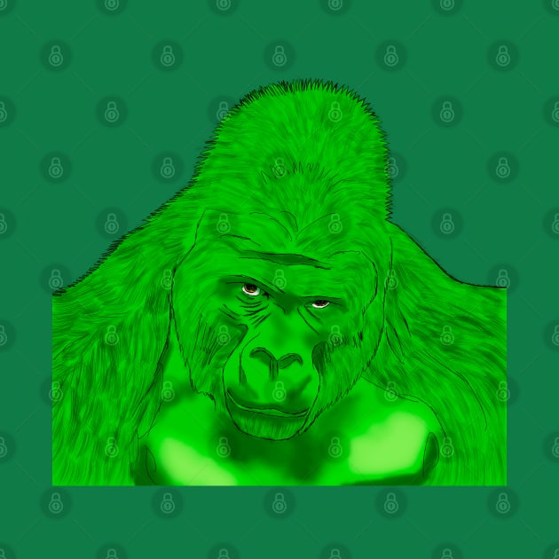 Green Gorilla by BenIrelandBooks