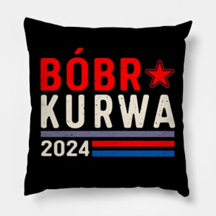 Bober Kurwas Campaign America 2024 Pillow