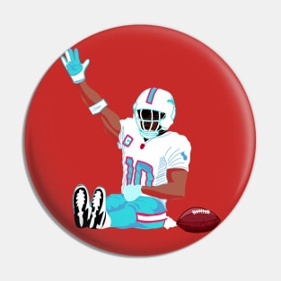 Tyreek Hill - red Pin