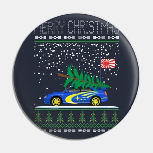 Subie JDM CHRISTMAS Pin