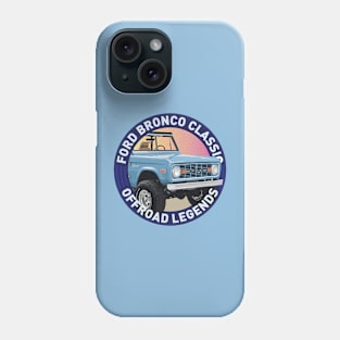 4x4 Offroad Legends: Ford Bronco Classic Phone Case