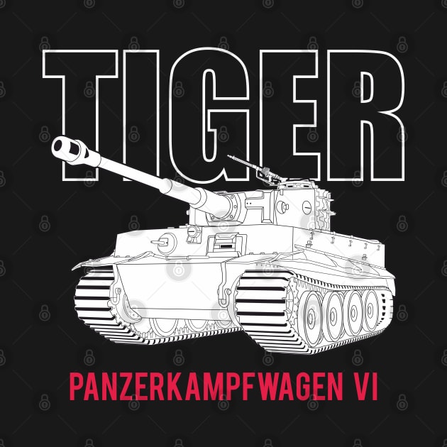 Best for the tank lover! Famous German tank Pz-VI Tiger by FAawRay