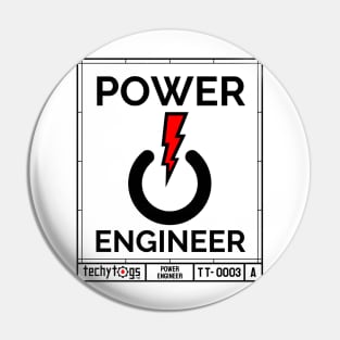 Power Engineer Pin