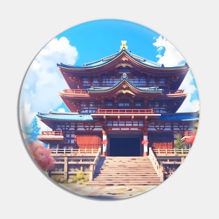 Japanese Temple – Anime Wallpaper Pin