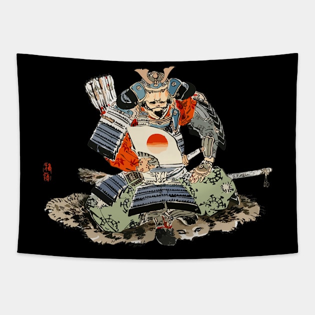 Samurai Tapestry by la chataigne qui vole ⭐⭐⭐⭐⭐