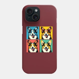 Cardigan Welsh Corgis Pop Art - Dog Lovers Phone Case