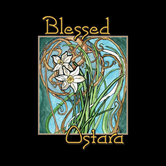 Have a Blessed Ostara with Daffodils by CrysOdenkirk