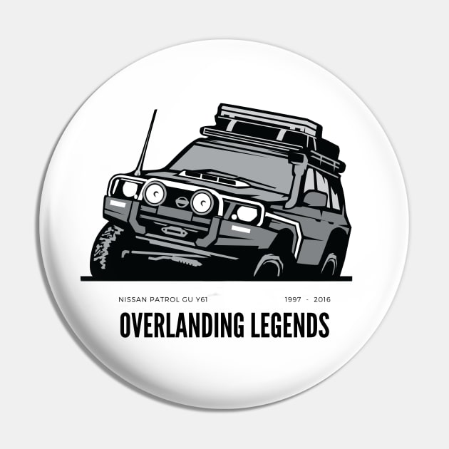 Offroad 4x4 Legends - Nissan Patrol Pin by TheMugzzShop