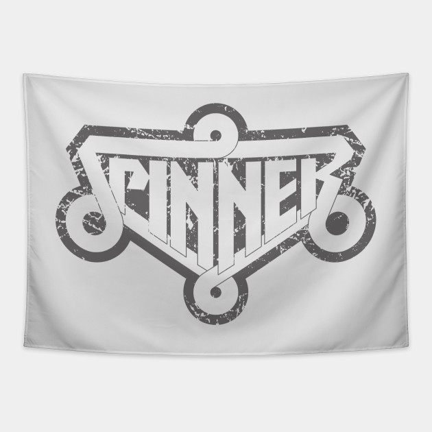 Blade Runner Spinner Logo Weathered Blade Runner Tapestry Teepublic