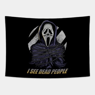 I SEE DEAD PEOPLE (color 2) Tapestry