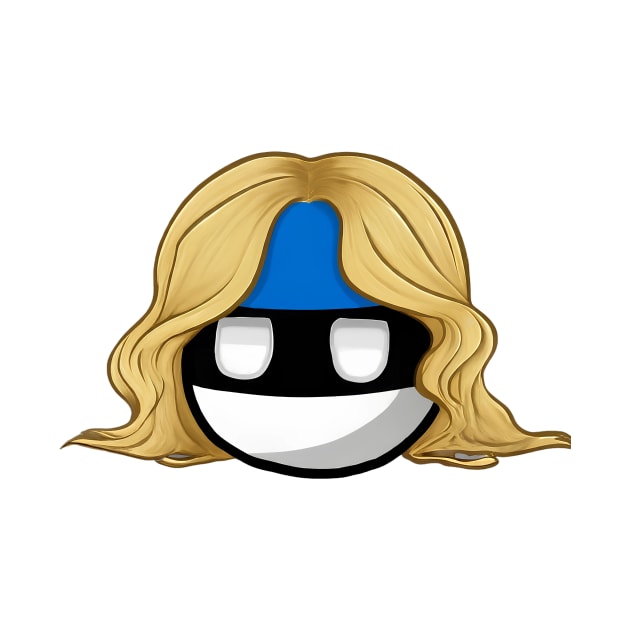 Kaja Kallas Estonian Polandball by Polandball World