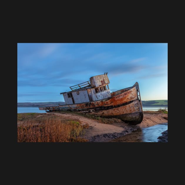 Point Reyes Boat by jvnimages