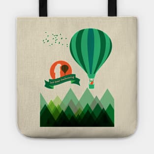 Hot Bear Ballooning Tote