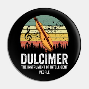 dulcimer instrument Pin