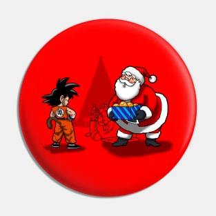 Christmas Wish Funny Anime Santa Claus Christmas Gift Pin