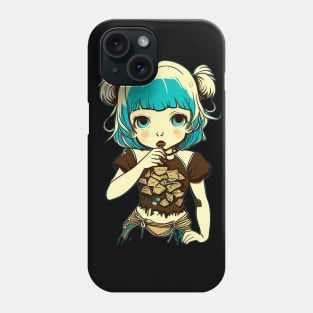 Short hair Teenage girl Phone Case