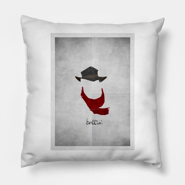 Fellini Pillow by ZCardula