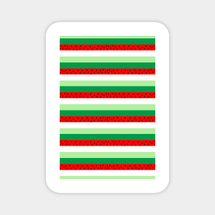 watermelon stripe Magnet