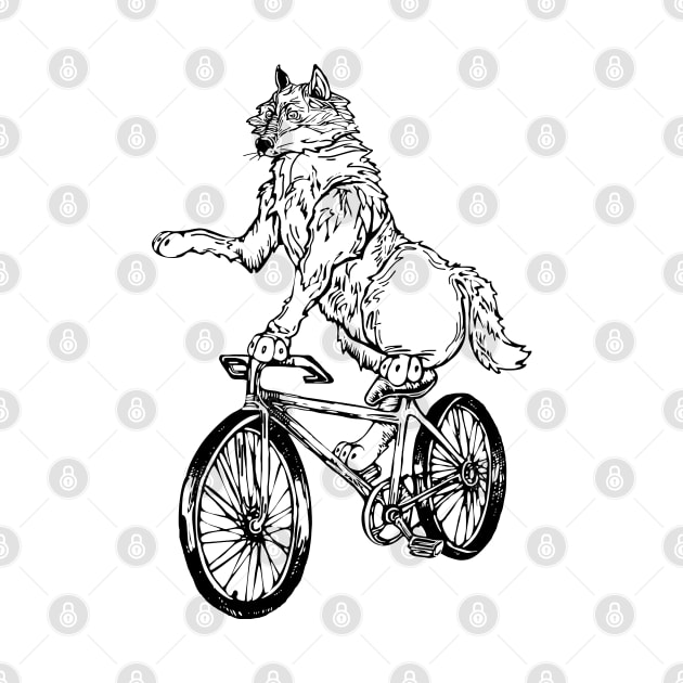 SEEMBO Wolf Cycling Bicycle Bicycling Biking Riding Fun Bike by SEEMBO