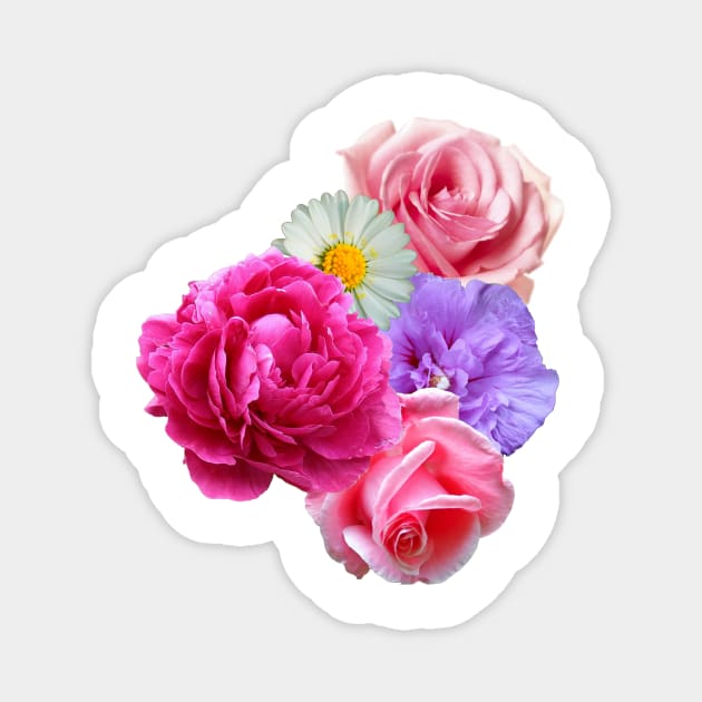 Flowers Magnet by ghjura