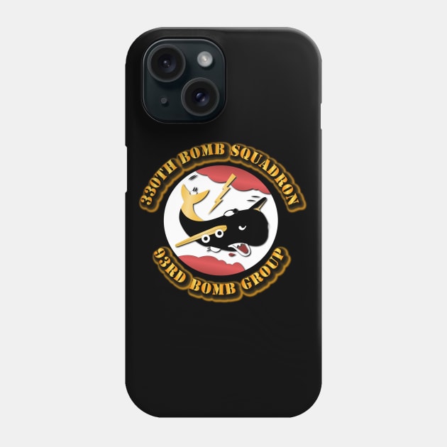 AAC - 330th Bomb Squadron, 93rd Bomb Group Phone Case by twix123844