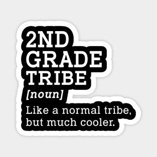 2nd Grade Tribe Back to School Gift Teacher Second Grade Team Magnet