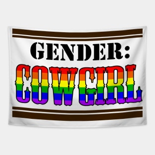 Gender: COWGIRL - Rainbow Tapestry