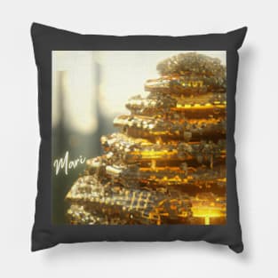 Hot Gold Hive Pillow