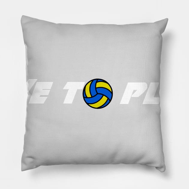 Those Who Live to Play Ball Pillow by FamiLane