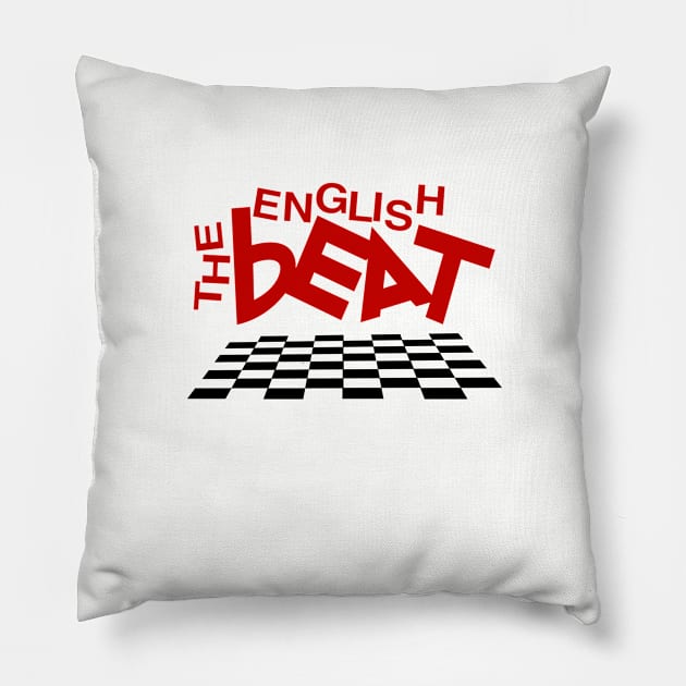 The English Beat Pillow by Timeless Chaos