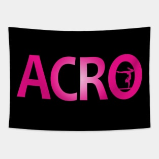 Handstand Acro Pink Tapestry