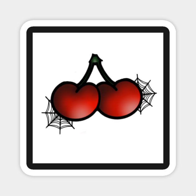 cherries Magnet by lizajambalaya