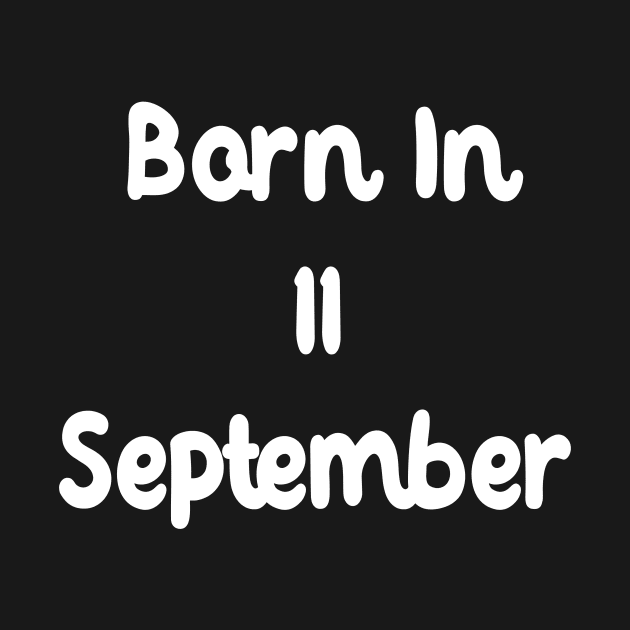 Born In 11 September by Fandie