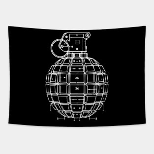 Grenade Tapestry