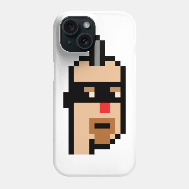 Nft Men CryptoPunk Phone Case by JelloTees