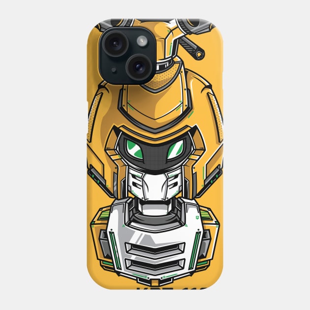 Mecha Metabee Phone Case by badsyxn