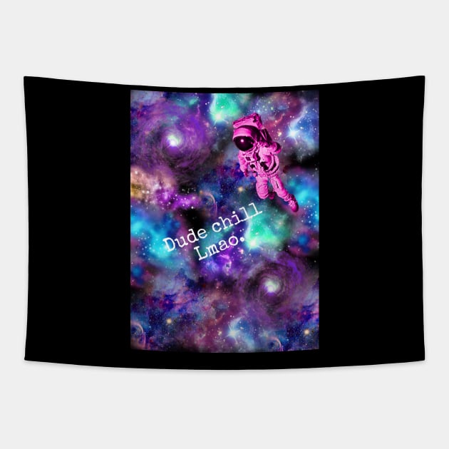 Chill Galaxy Tapestry by ssydneyart