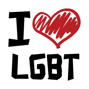 I Love LGBT T-Shirt