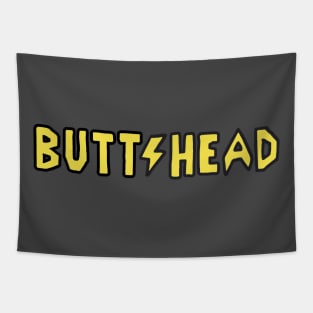 BUTTHEAD Band Shirt Typography Tapestry