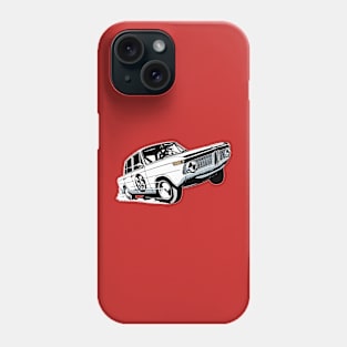 Vintage Pop Art the Racing Car1965 Phone Case