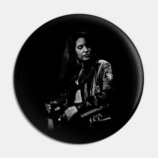 Womens Music Funny Gift Love Selena Pin