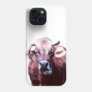 The ugliest cow in Switzerland / Swiss Artwork Photography Phone Case