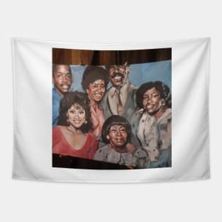 80s Classic Black Sitcoms Tapestry