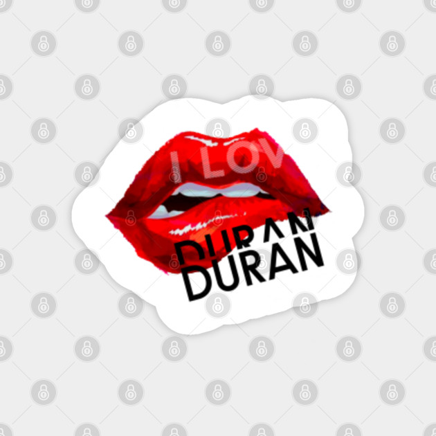 I Love Duran Duran - 80s Retro - Sticker