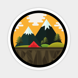 Mountains Magnet