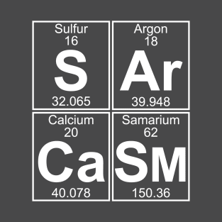 S-Ar-Ca-Sm (sarcasm) T-Shirt