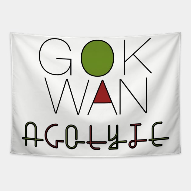 Gok Wan Acolyte Tapestry by Spiralpaper