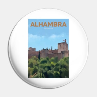 Alhambra Granada Pin