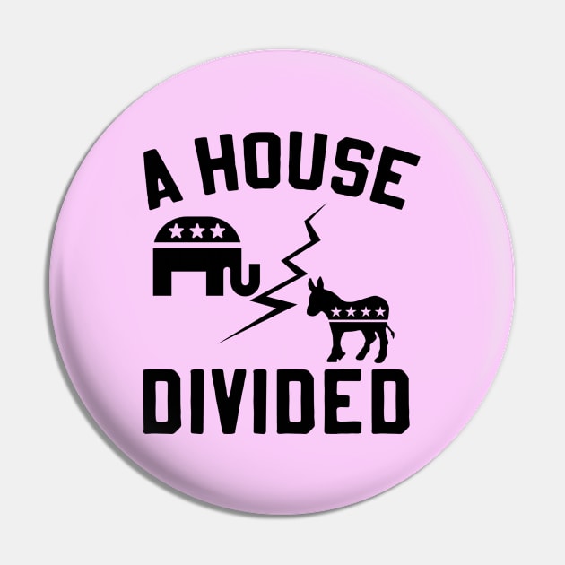 A House Divided Republican Democrat Voters Pin by screamingfool