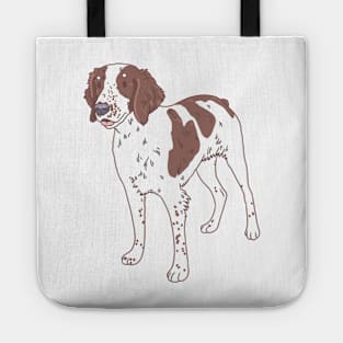 Liver Brittany Spaniel Tote